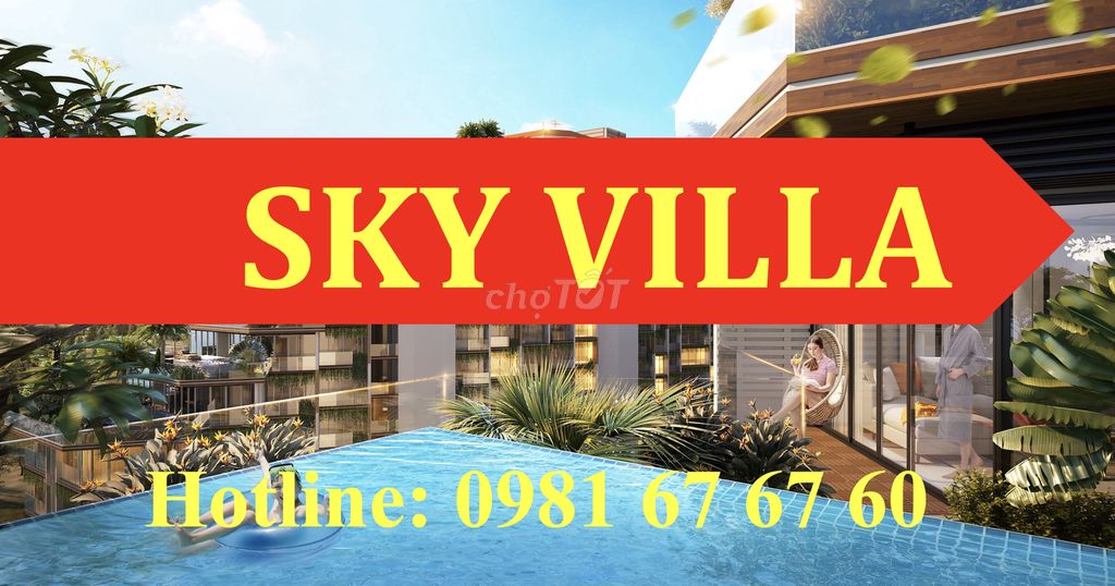 Вилла Sky Villa 2 спальни с бассейном и садом, прямо у моря