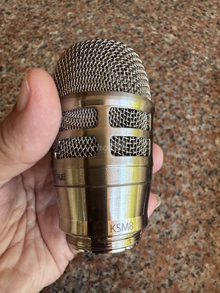 Головка (капсюль) микрофона Shure KSM8 беспроводного, никель