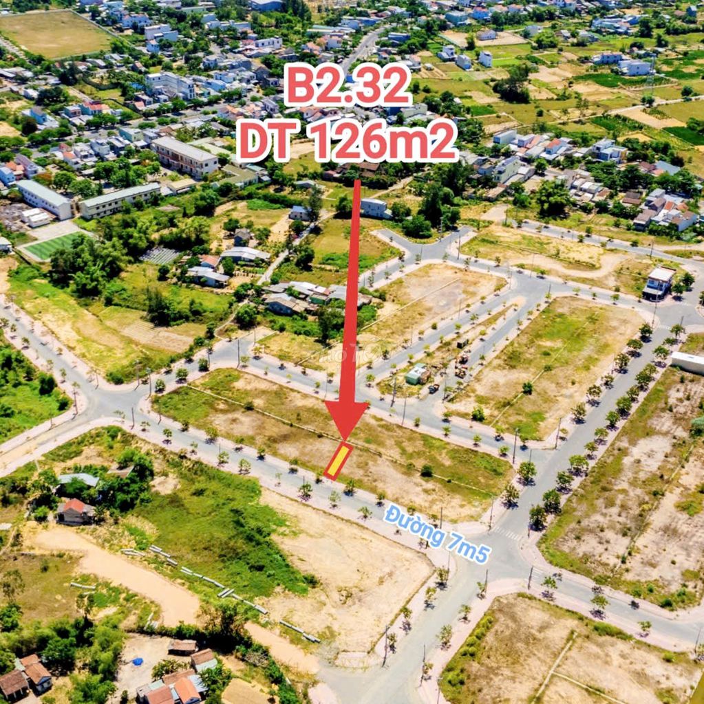 СОБСТВЕННИК ПРОДАЕТ ЗЕМЛЮ В ПРОЕКТЕ RIVIERA HOI AN COMPLEX ПЛОЩАДЬ 126М2 ЦЕНА 1.63 МЛРД