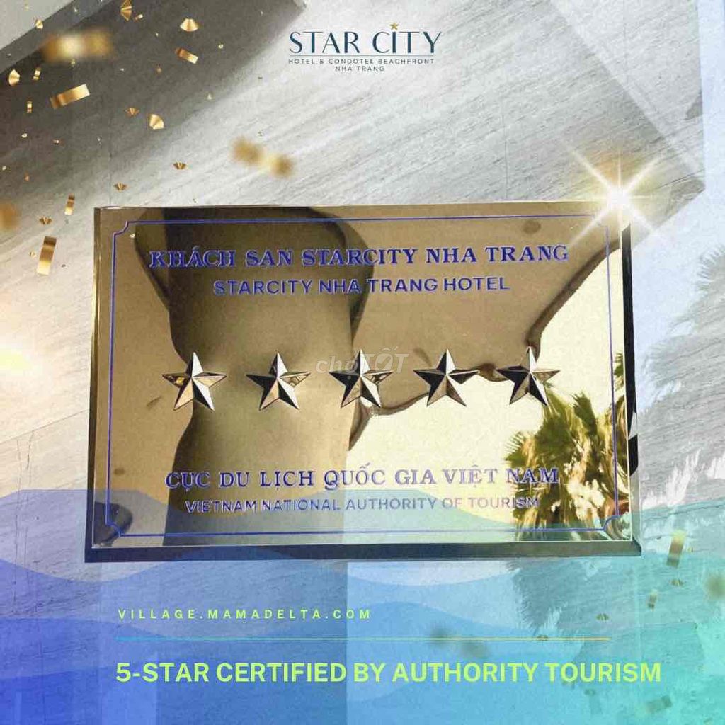 Фото 3: Студия с видом на море Starcity Bayfront Nha Trang в центре Чанфу