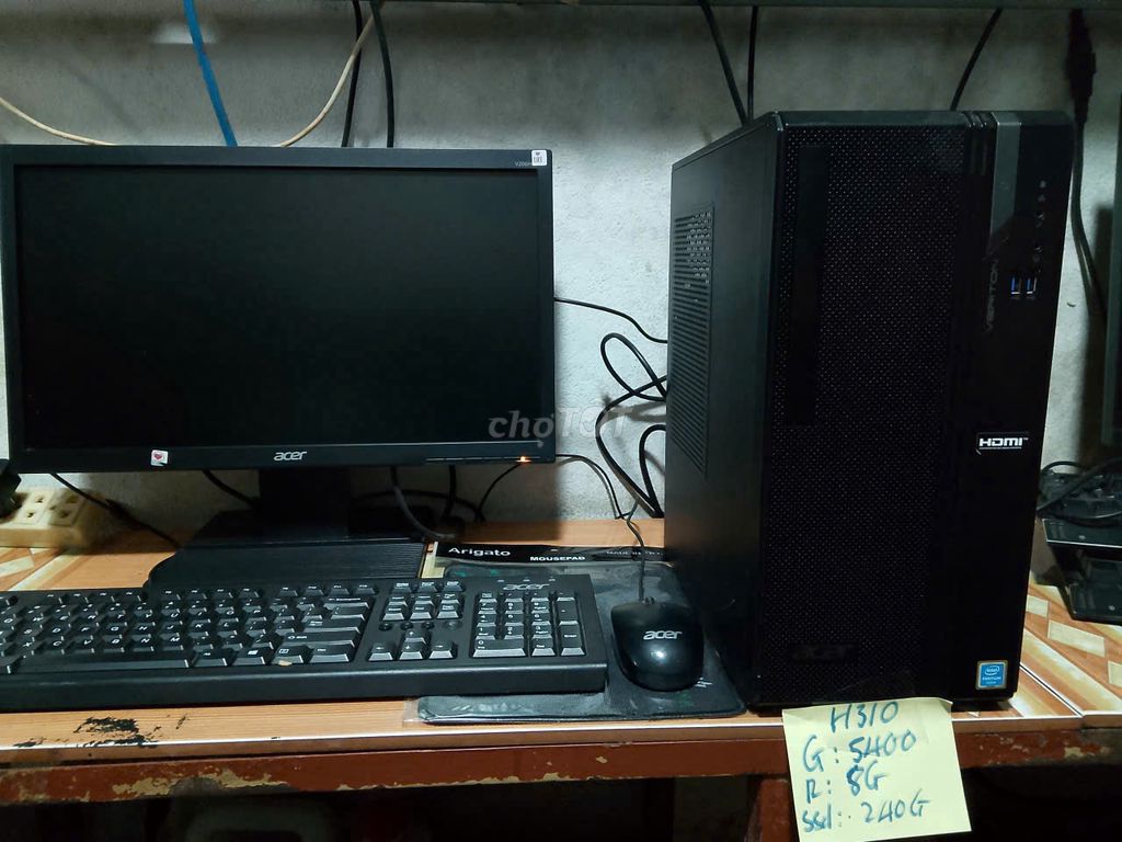 19 комплектов ПК Acer H310 + монитор 20" отличное состояние, мечта