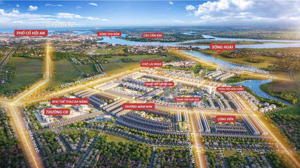 ОФИЦИАЛЬНАЯ ПРОДАЖА ПРОЕКТА NEW GREEN VILLAGE ХОЙАН ЦЕНА 1.5 - 2.1 МЛРД/УЧАСТОК