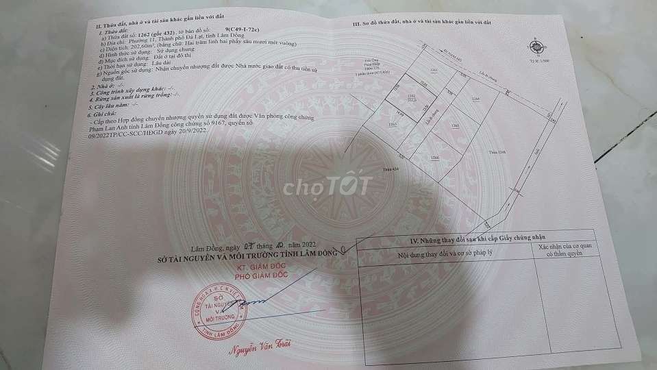 ПРОДАЖА 3-ЭТАЖНОГО ДОМА В ПЕРЕУЛКЕ ДЛЯ АВТО НА УЛИЦЕ НАМ ХО, РАЙОН 11, ГОРОД ДАЛАТ