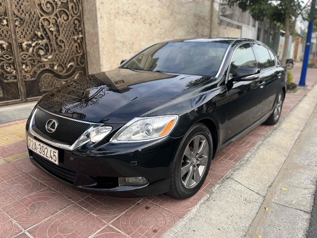 Lexus GS350 AWD 2008 черный