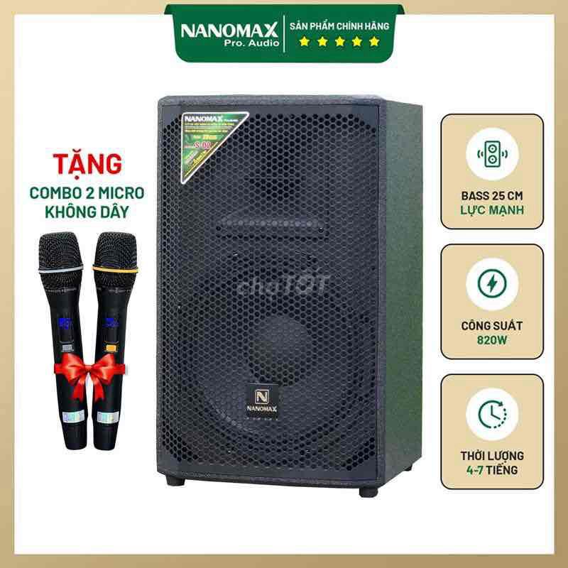 Не используется, нужно передать. Колонка Nanomax S-02 Black