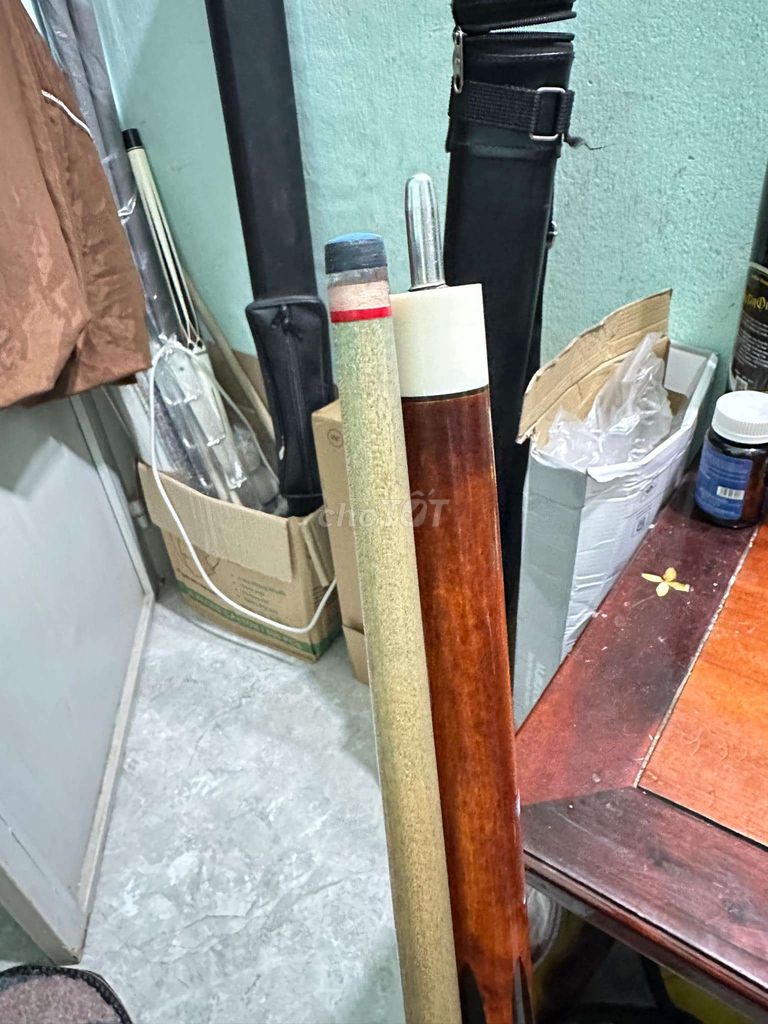 Кий для бильярда 3 борта, наклейка составная