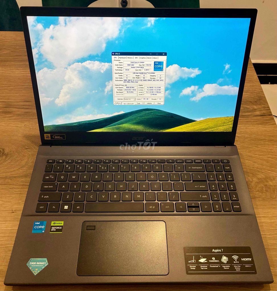 Acer Aspire 7 i5-12450H 16GB/512Gb