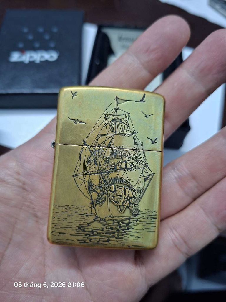 Зажигалка Zippo Armor Медная