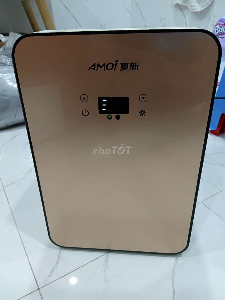 Холодильник Amoi 20L золотисто-медный
