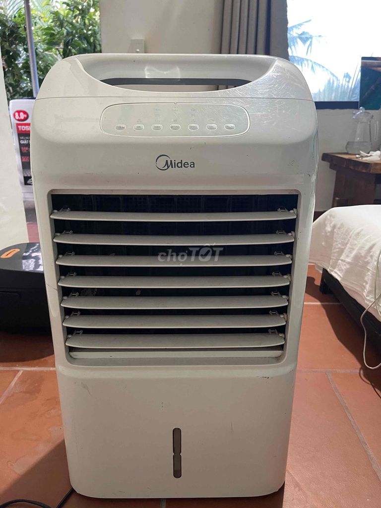 Вентилятор-кондиционер Midea Белый с водяным насосом и очисткой воздуха