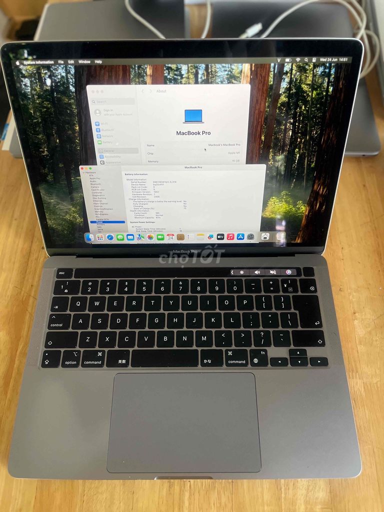 MacBook Pro M1 Ram 16GB Ssd 256GB