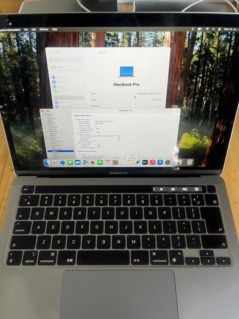 Фото 2: MacBook Pro M1 Ram 16GB Ssd 256GB