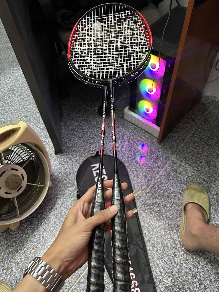 Ракетка для бадминтона KESIKA KSK 1668 Черная