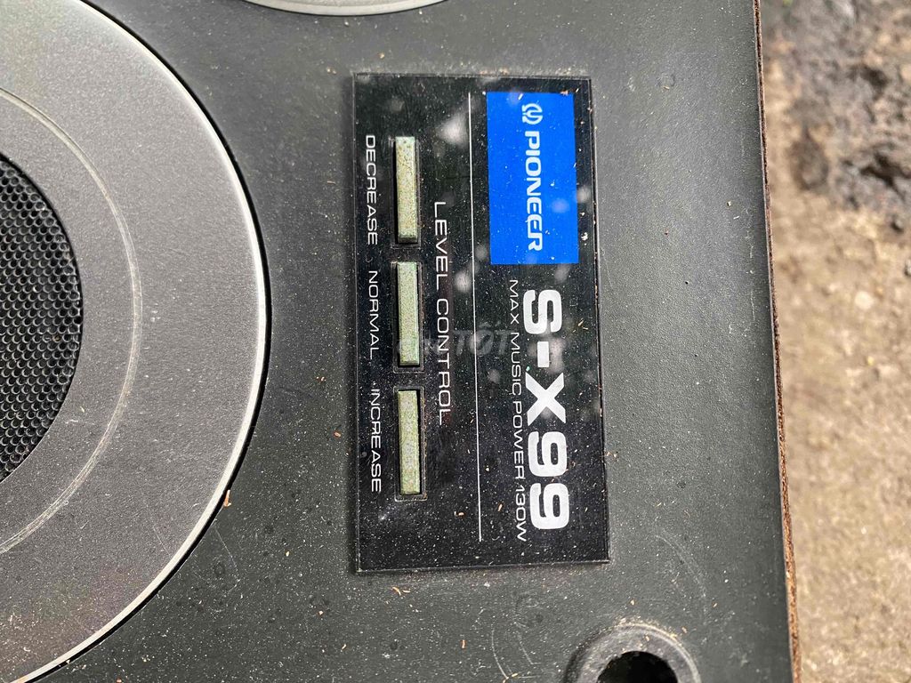 Колонки Pioneer S-X99, поврежден корпус