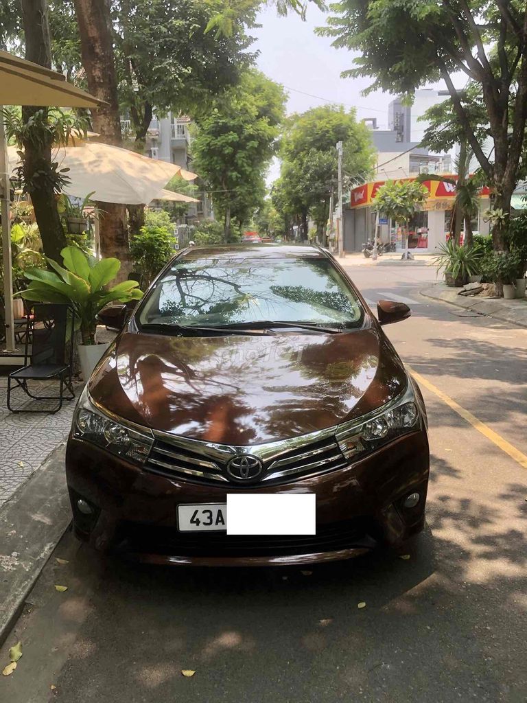 Toyota Altis 1.8G 2015 Коричневый 80000 км