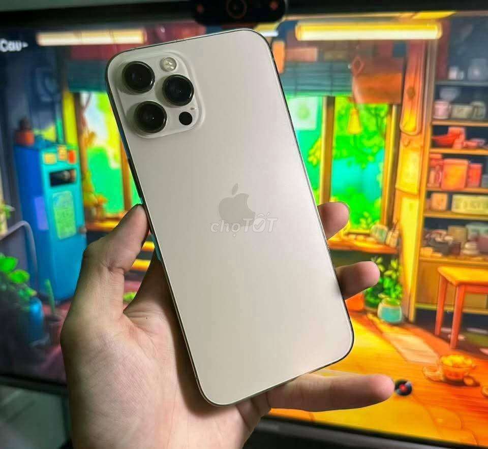 iPhone 12 Pro Max, nguyên zin full, iOS 16, mạnh mẽ, mượt mà, có cod