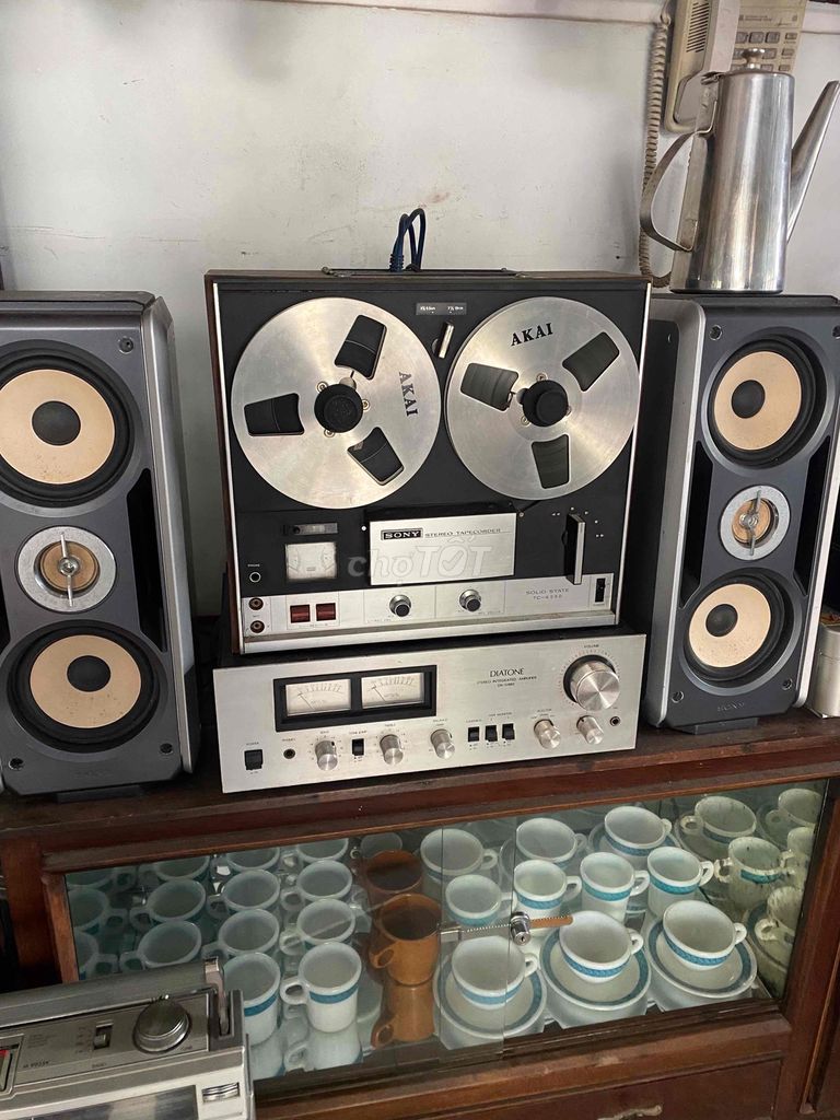 Катушечный магнитофон Akai GX-630D Металлический Классический