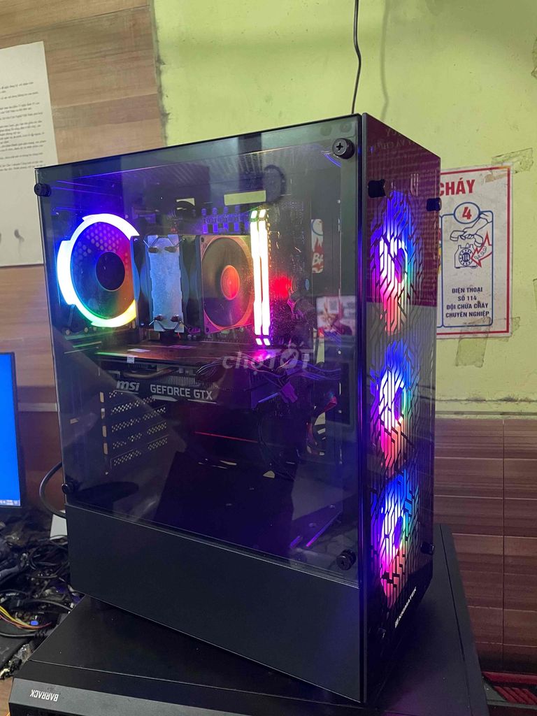 Продажа игрового ПК высокого поколения 12th, RAM 16, VGA 4G, монитор 24 144