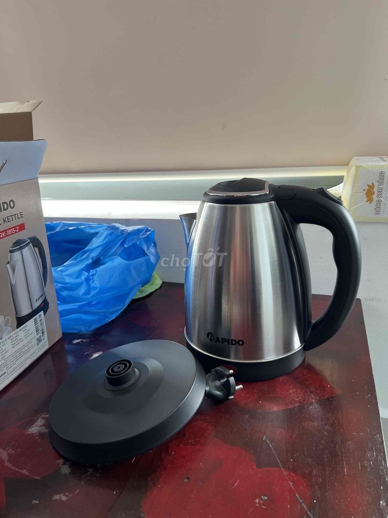 Электрочайник Rapido RK-1815-2 Inox 1.8L Серебристый