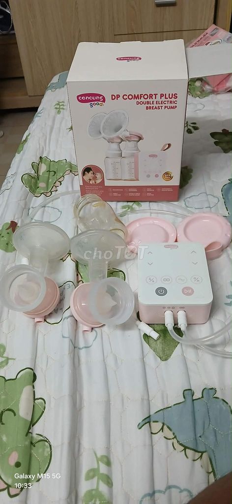 Молокоотсос Concung Good DP Comfort Plus розовый