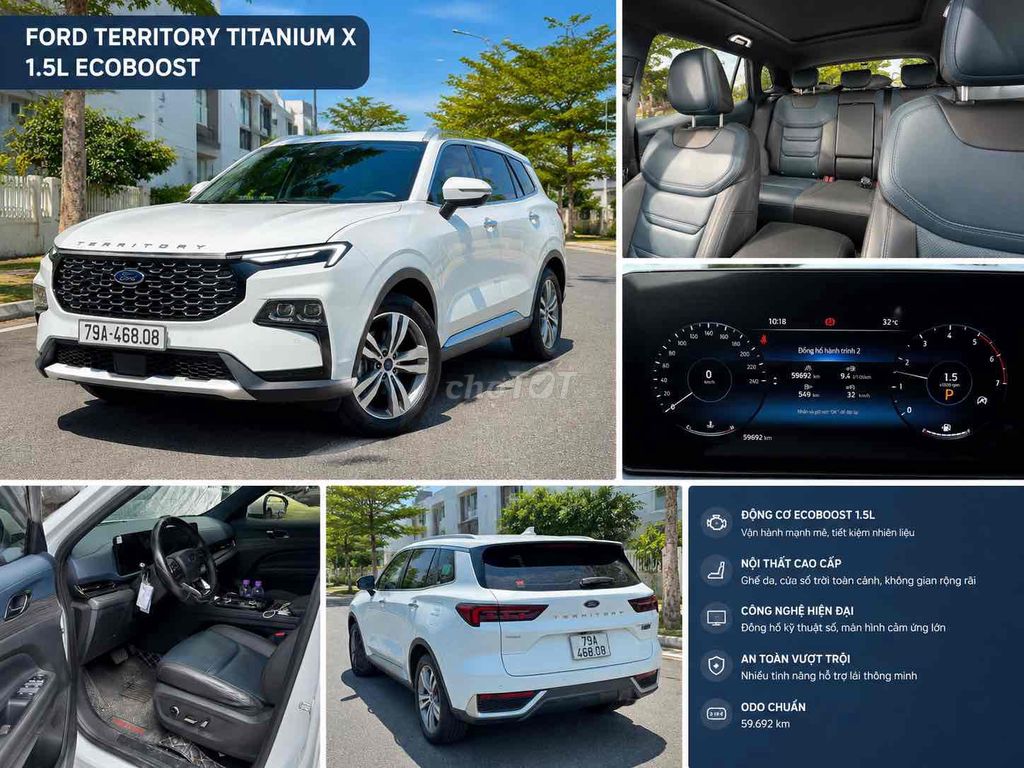 Ford Territory Titanium X 1.5L EcoBoost Белый