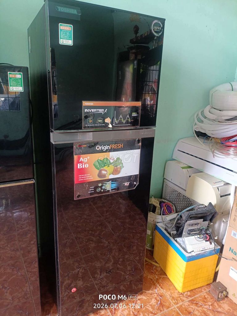 Холодильник Toshiba GR-B31VU 253L Таиланд 2019 Черный