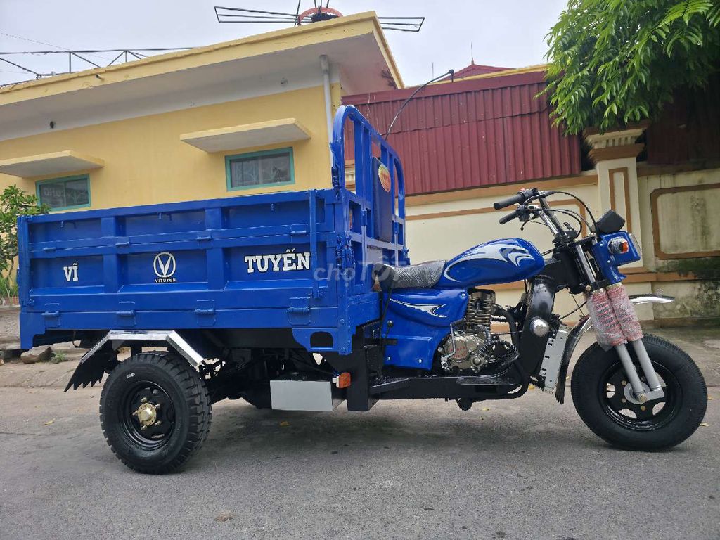 Трехколесный автомобиль Vĩ Tuyến Fushida Loncin 250cc Синий