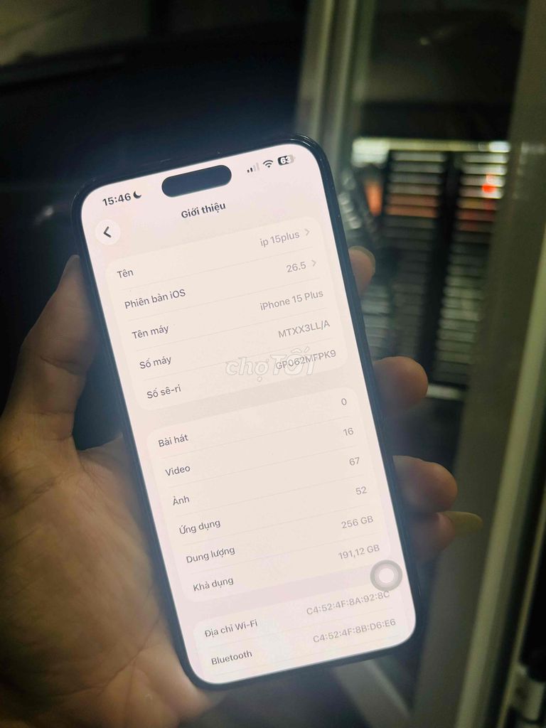 iPhone 15 Plus 256 ГБ, оригинал, батарея 90%