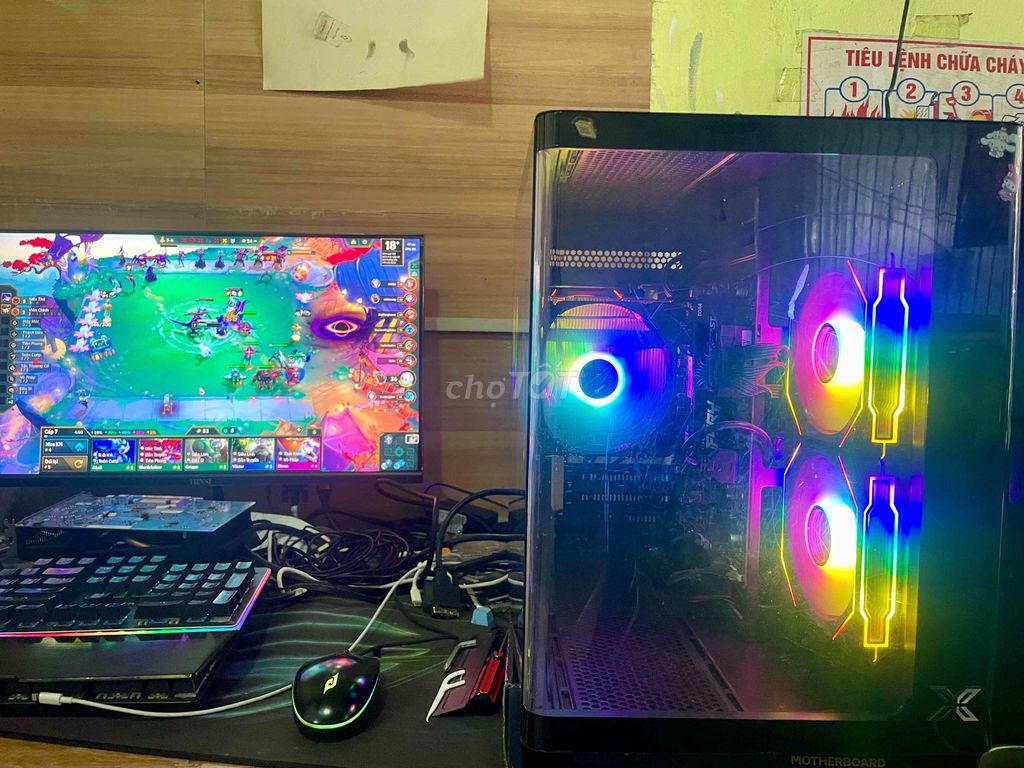 ПК i5-12400 RTX 3050 16 ГБ 24 дюйма 144 Гц