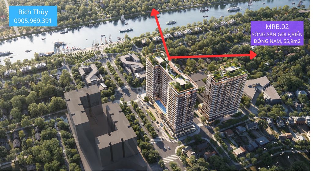 1-комнатная квартира Regal Complex MRB14.02 с красивым видом - хорошая цена от застройщика