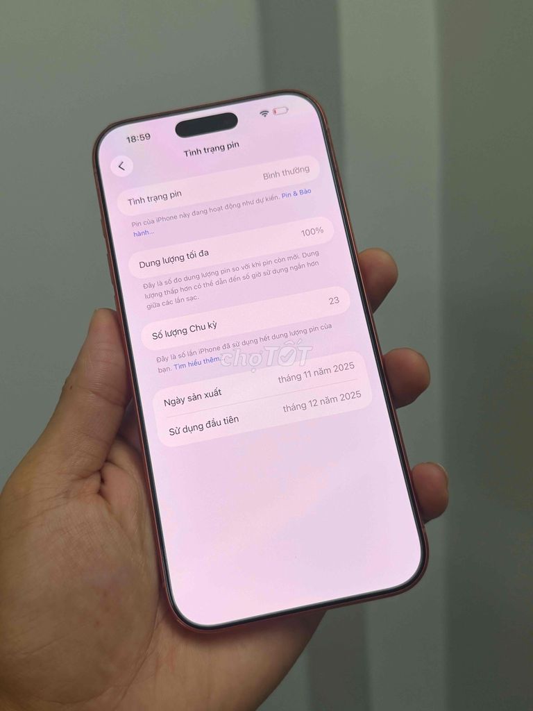 Фото 3: iPhone 17 Pro Max 256GB Cam LL/A Pin 100% Zin Keng