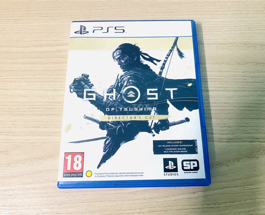 Диск игры Ghost of Tsushima Director's Cut PS5
