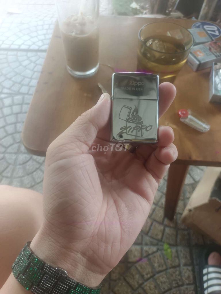 Новая американская металлическая зажигалка Zippo