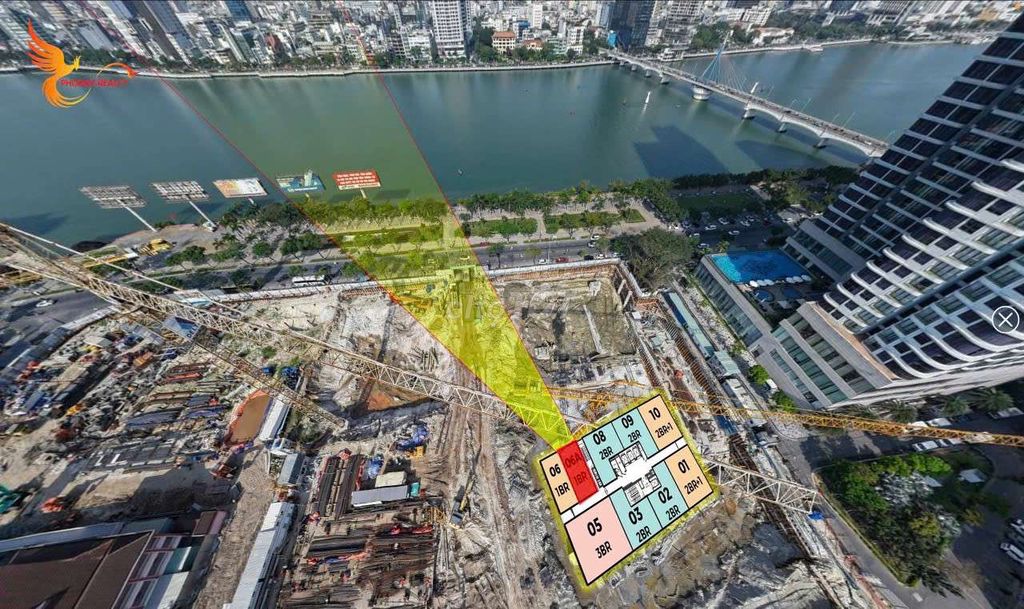 *** КВАРТИРА НА ВЫСОКОМ ЭТАЖЕ ПО ДОСТУПНОЙ ЦЕНЕ НА ОСИ 06A В ЖК CAPITAL SQUARE ДА НАНГ