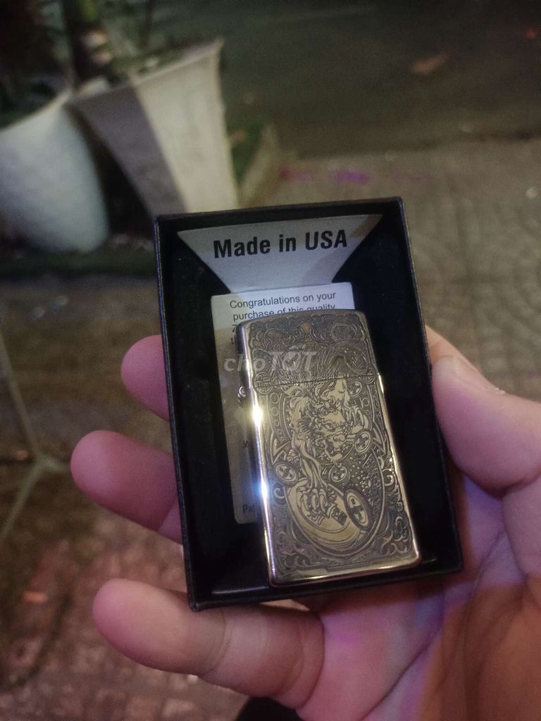 Зажигалка Zorro Slim Медная Лимитированная 100 штук 98%