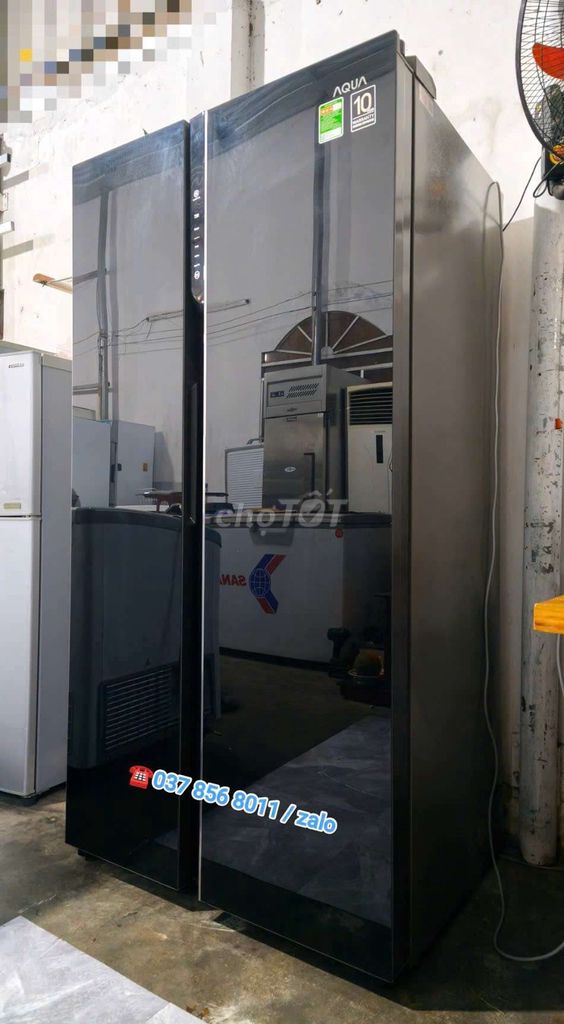 Холодильник Aqua Inverter 2-дверный 602L Черный
