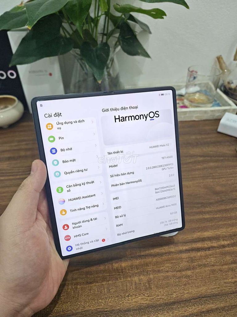 Huawei Mate X2 256GB Черный 8GB