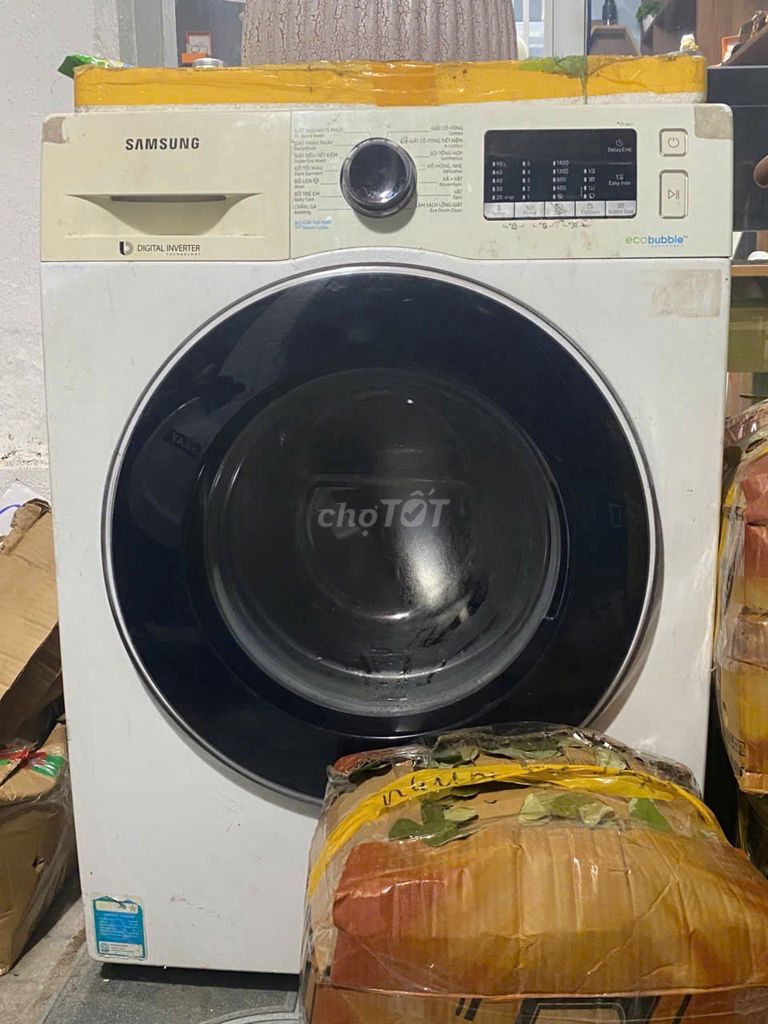 Стиральная машина Samsung 9 кг с фронтальной загрузкой Digital Inverter