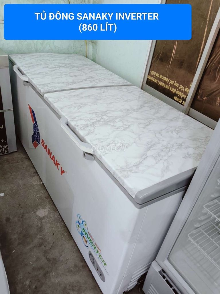 Морозильный ларь Sanaky Inverter 860 литров, медные трубки