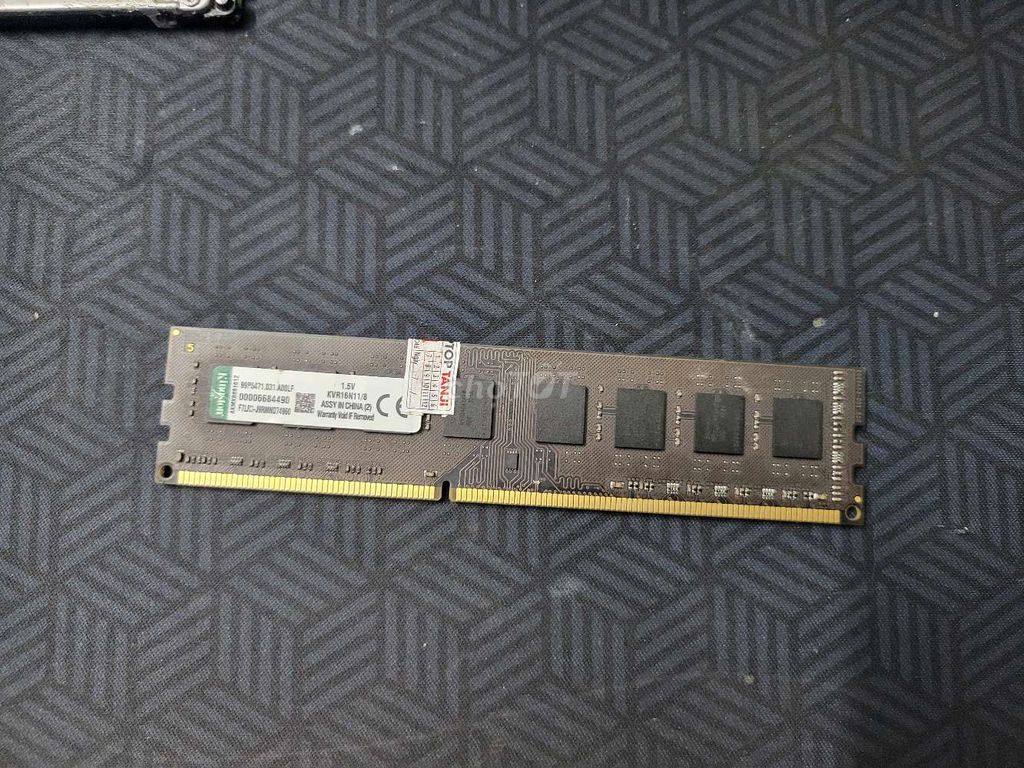 RAM Kingston Fury 8GB DDR3 1600