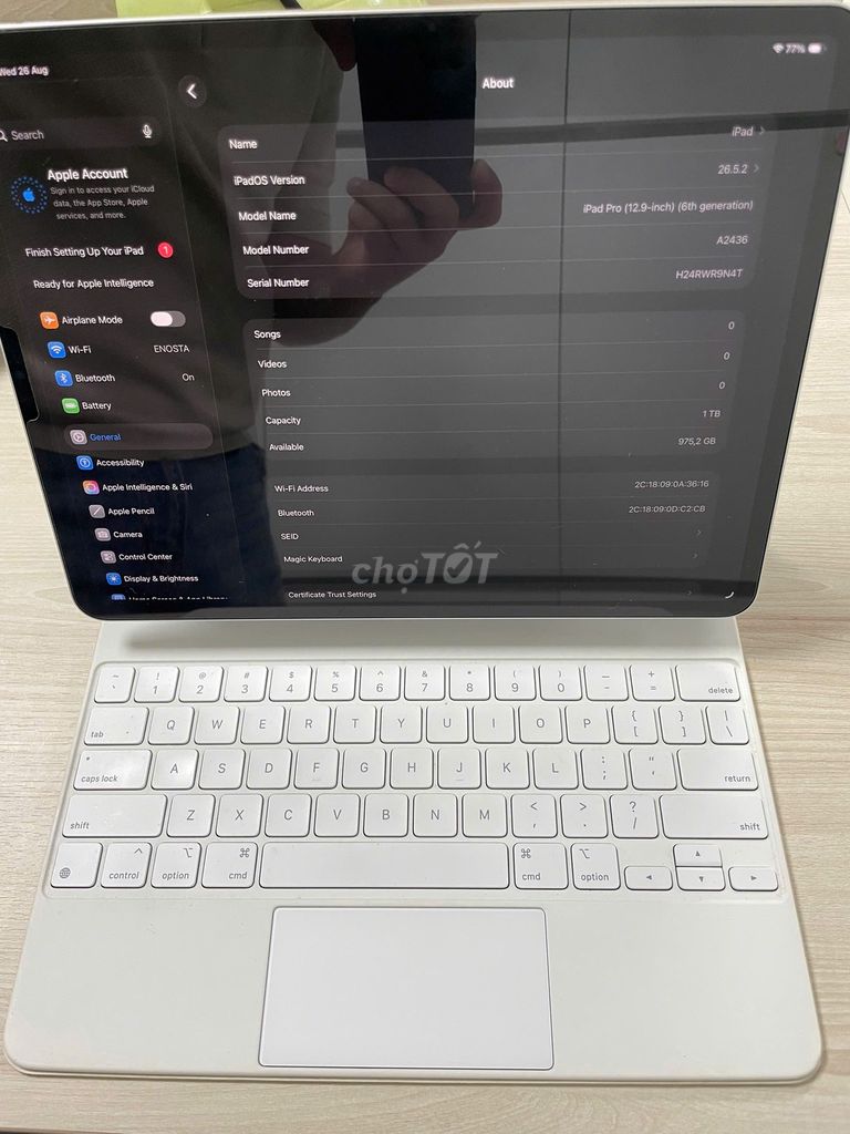 Apple iPad Pro M2 12.9 inch 1TB 16GB Wifi 97% новый