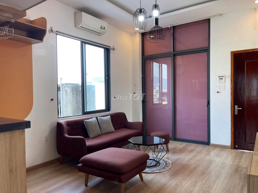 Аренда квартиры Duplex 1 спальня + антресоль Хоанг Ши Кхай, Шон Ча, 13 млн