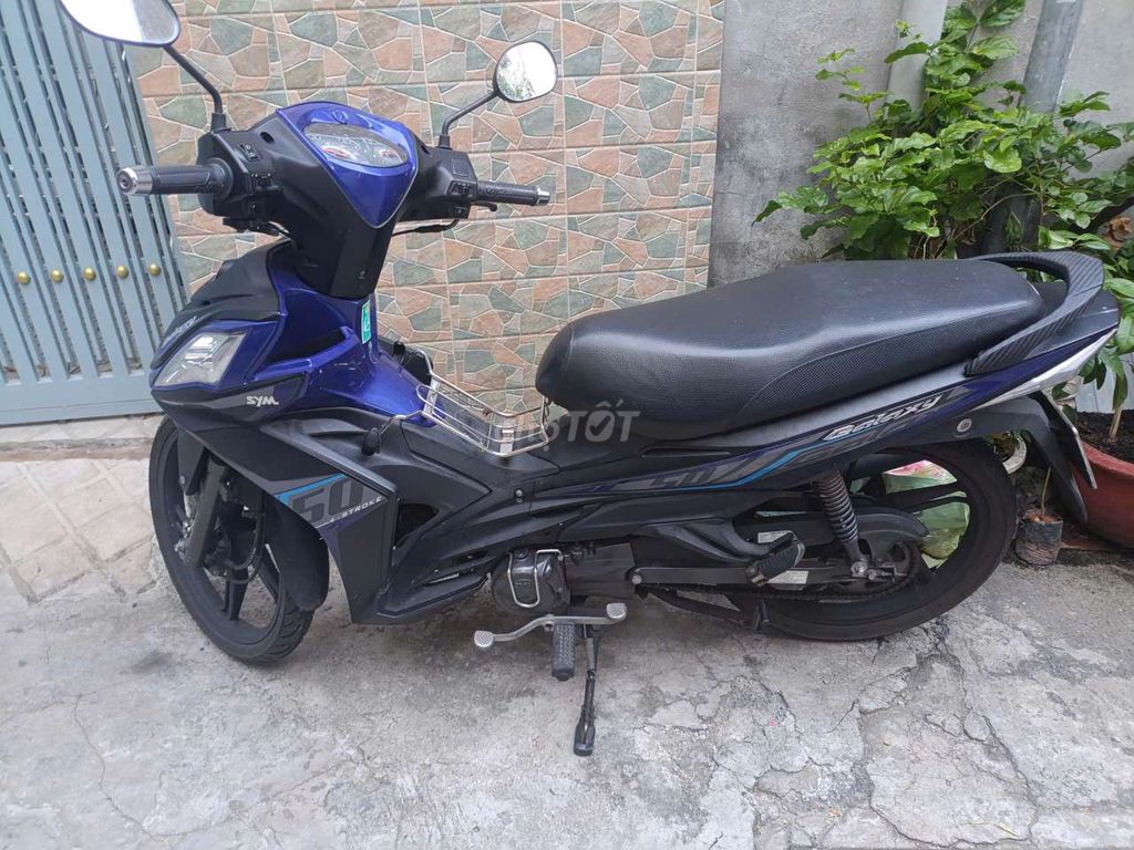 Фото 2: SYM Galaxy 50cc 2020 сине-черный 17000км