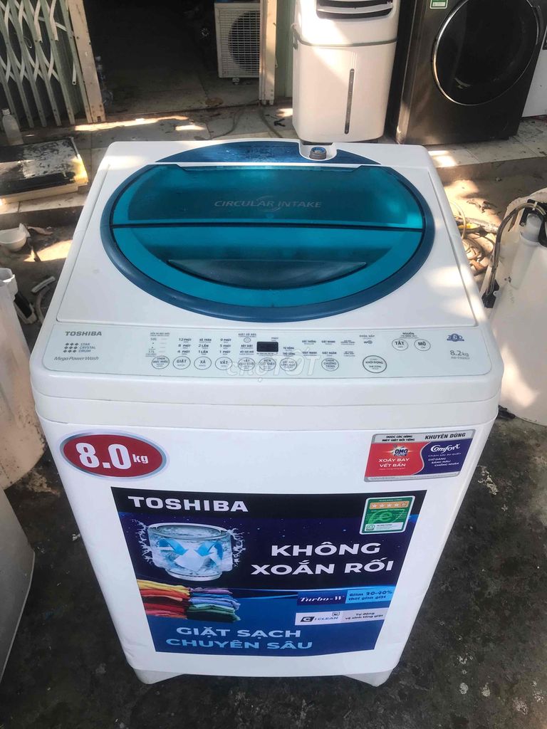 Фото 3: Стиральная машина Toshiba 8 кг Белая