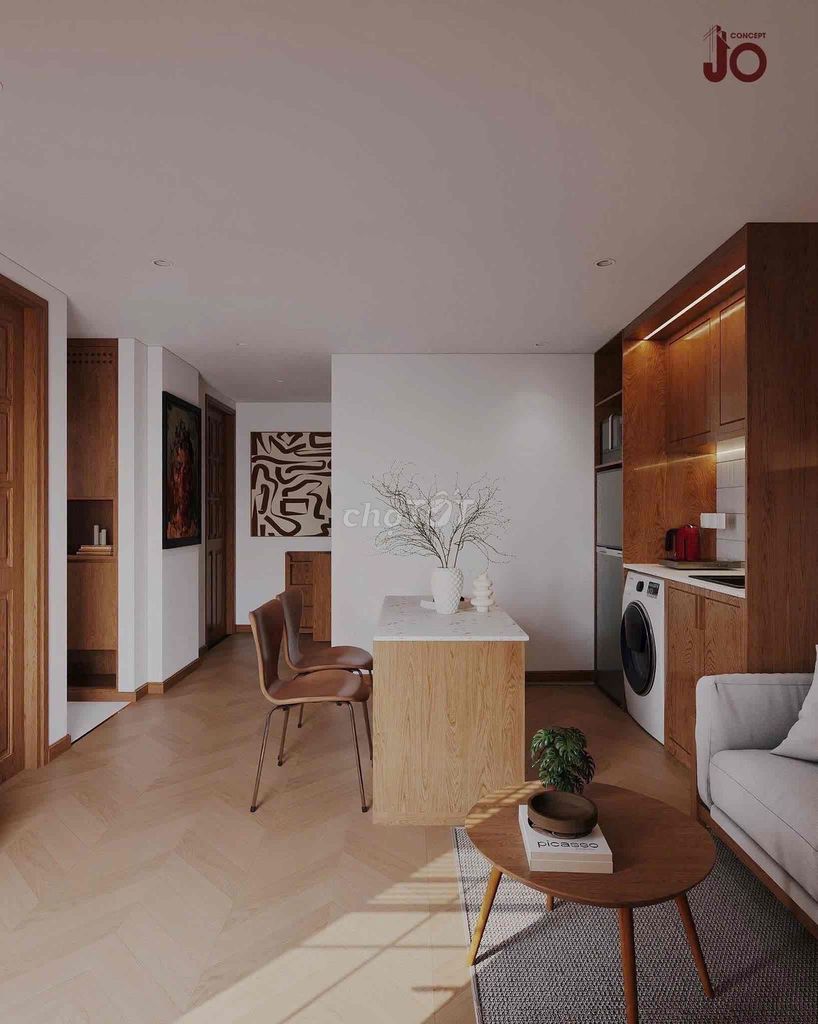 Фото 2: 🏡 Квартира Mỹ Đức 2 спальни 1 санузел_Площадь 53м2_Рядом с мостом Thị Nghè