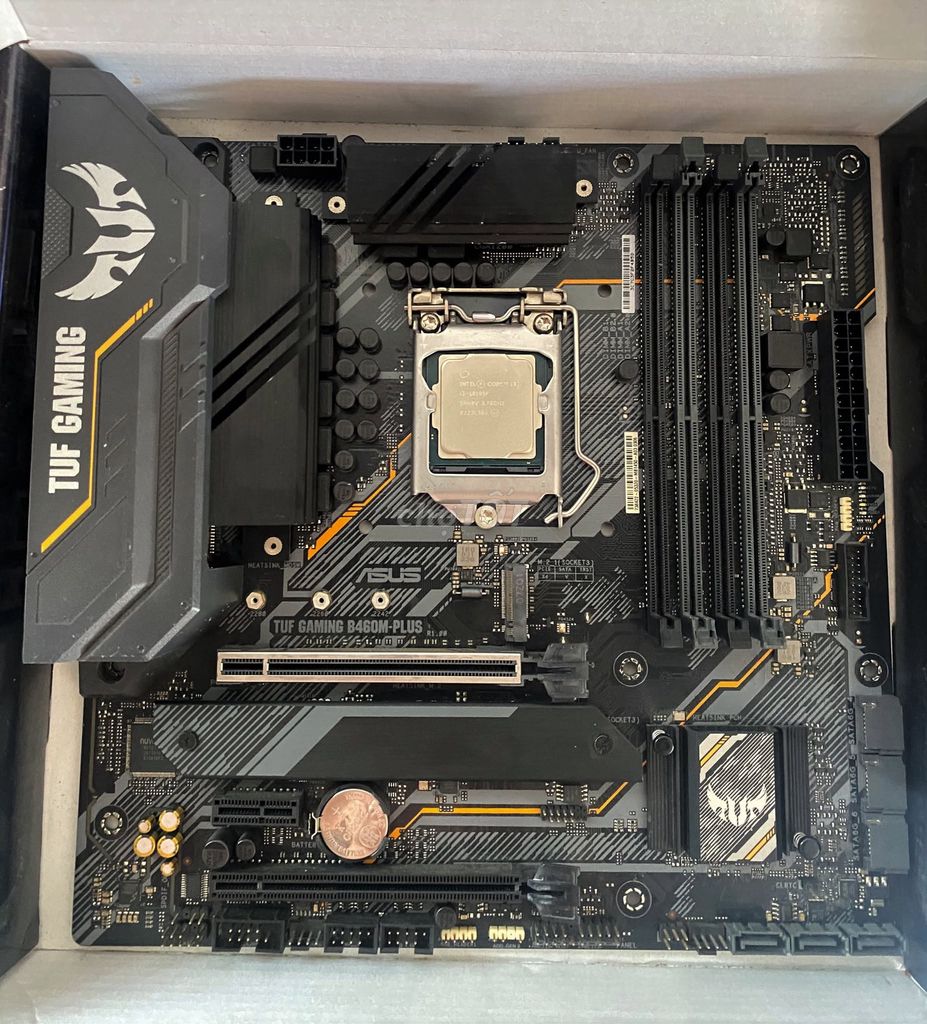 Mainboard Asus Tuf B460M-Plus в хорошем состоянии