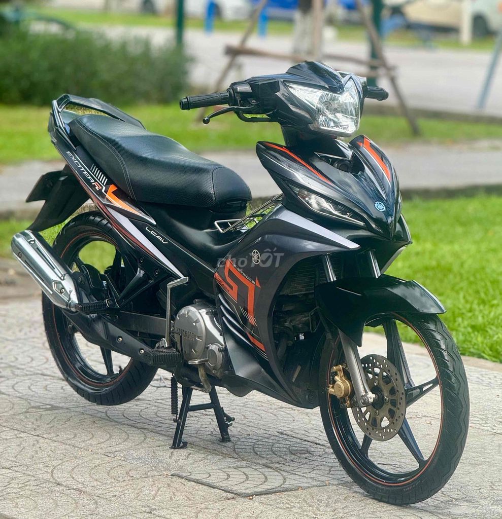 Фото 3: Exciter 135 2013 Đen cam Côn tự động biển 43