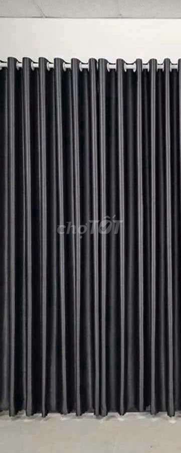 Фото 2: Тканевые шторы серые 2,7м x 2,4м