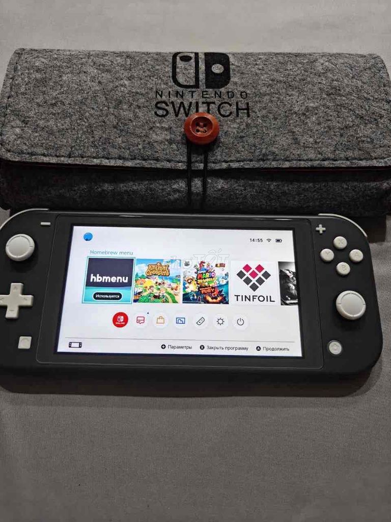 Nintendo Switch Lite Серый 256GB Очень хороший