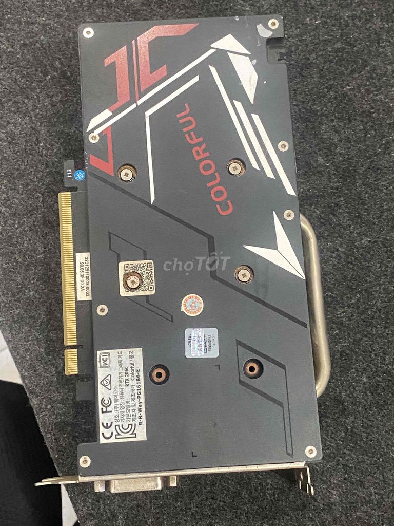 Фото 2: Мертвая видеокарта Colorful RTX 2060 6GB